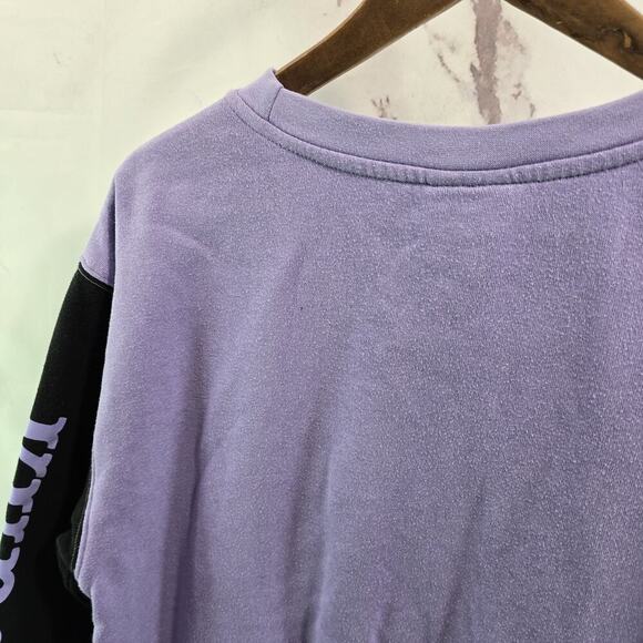 Kuromi Sanrio Sweatshirt Women Small Purple Crew Pullover Hello Kitty Hot Topic - Picture 6 of 9